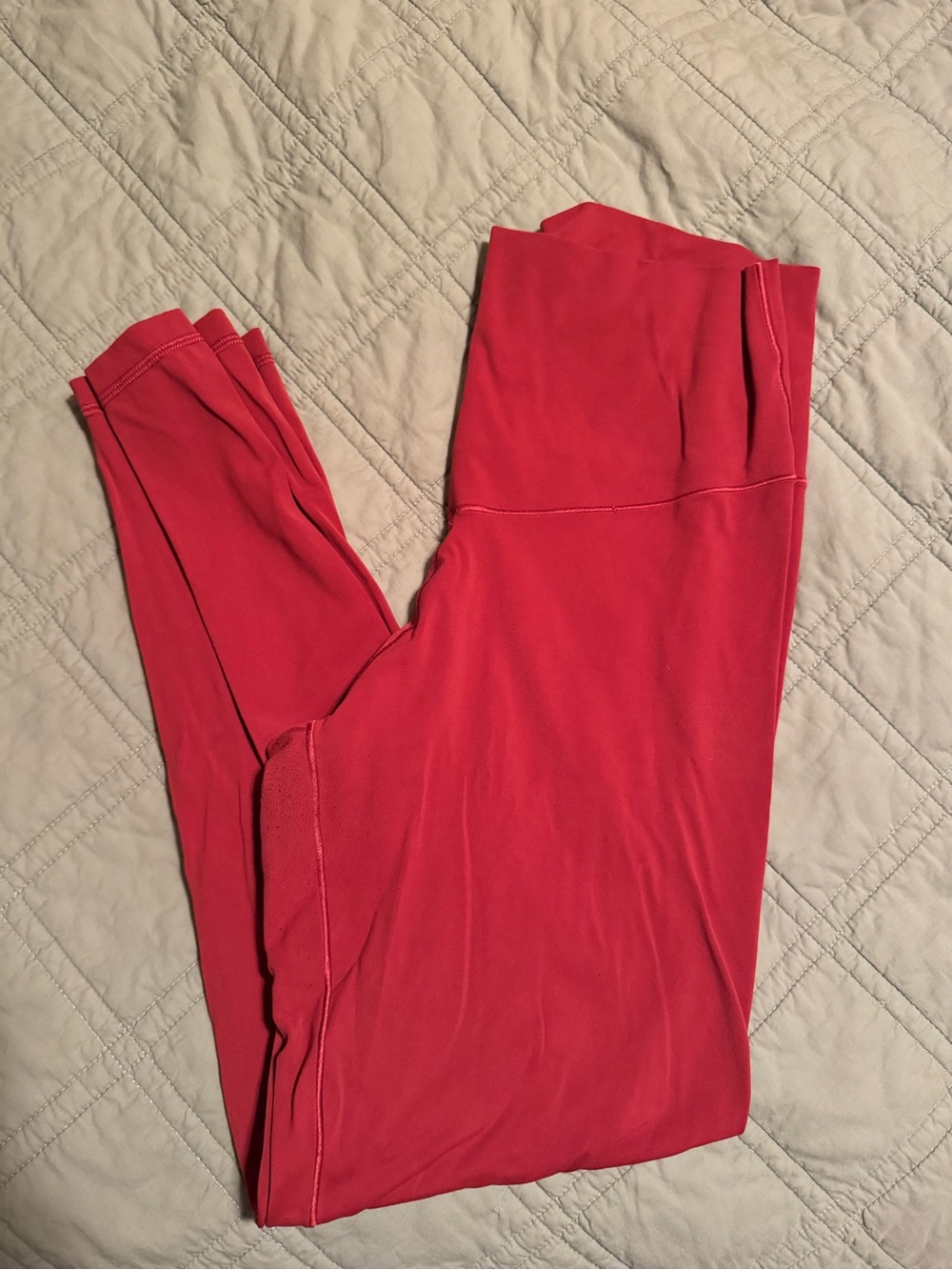 Aerie High-Waist Red Leggings